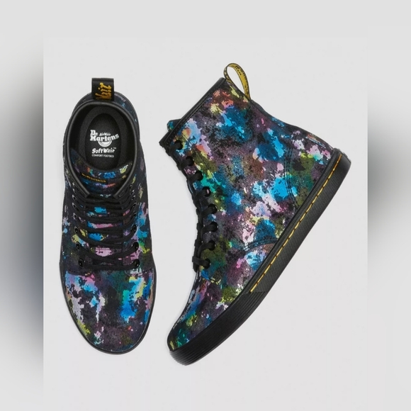 Dr. Martens Shoes - Dr. Martens Sheridan Confetti Suede Boots *NWT*